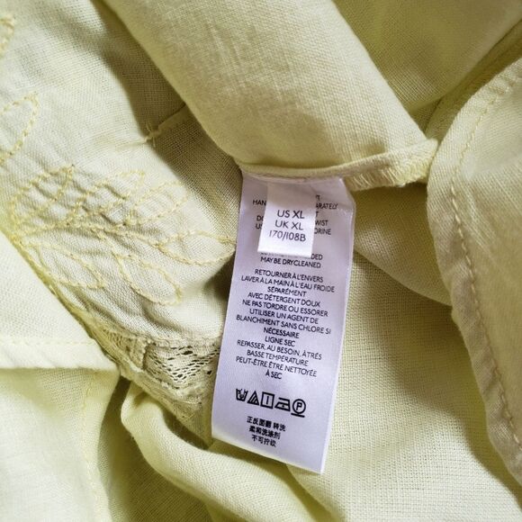 Pilcro Nayeli Beaded Embellished Western Style Shirt Blouse Cotton Size XL - Picture 11 of 16